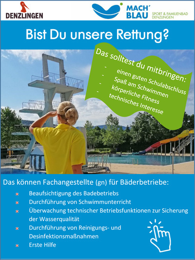 Auszubildene (m/w/d) im MACH' BLAU gesucht