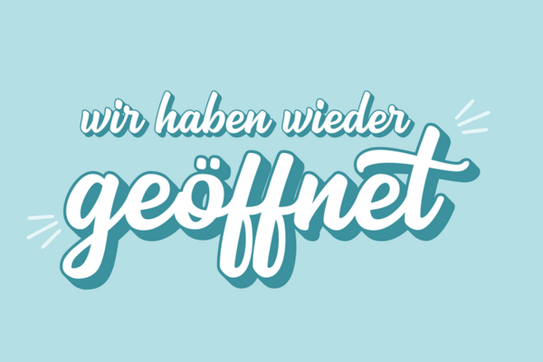 Banner - wieder geöffnet